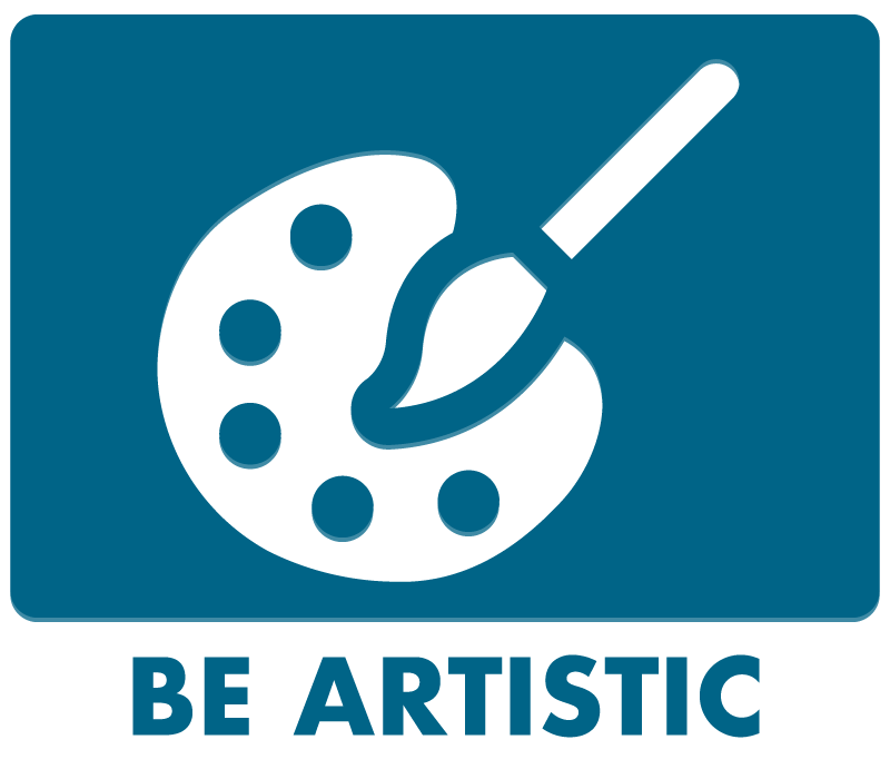 Be Artistic Button